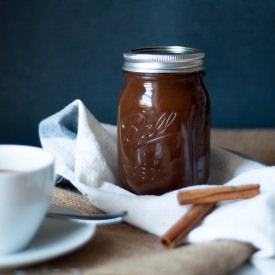 Pumpkin Spice Latte Syrup - Recipe photo by tworedbowls