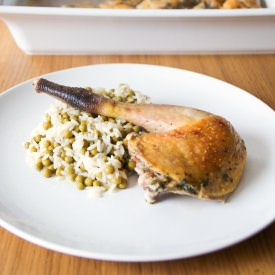 Guinea Fowl with White Wine - Recipe photo by Orne83