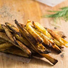 Crispy Oven-Baked Dill Fries - Recipe photo by Confusedbawarchis