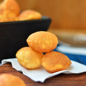 Crispy Fried Puris of Pani Puri - Recipe photo by cubesnjuliennes