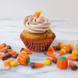 Pumpkin Spice Cupcakes - Recipe photo by buttercreamfanatic
