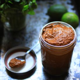 Ancho Chili and Pepita Mole - Recipe photo by forbiddenrice