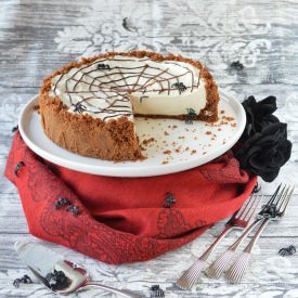 Halloween Cheesecake - Recipe photo by bettyskitchen.nl