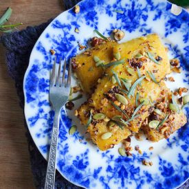 Pumpkin Ravioli - Recipe photo by sundaymorning bananapancakes