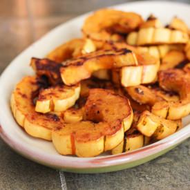Roasted Delicata Squash - Recipe photo by luminousvegans