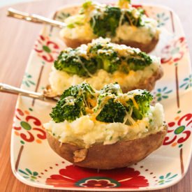 Twice Baked Potatoes - Recipe photo by the picky eater