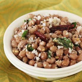 Spicy Groundnuts With Coconut - Recipe photo by Aparna