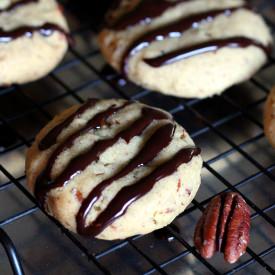 Pecan Sandies w/Mocha Ganache - Recipe photo by beckysuebakes