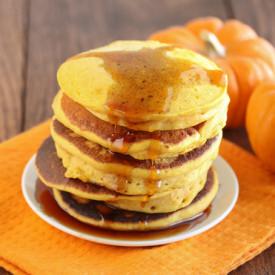 Pumpkin Pancakes - Recipe photo by marriageandlaughter