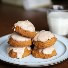 Iced Pumpkin Spice Cookies - Recipe photo by 113gramsofbutter
