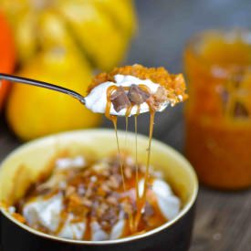 Pumpkin Mug Pie - Recipe photo by Yammie