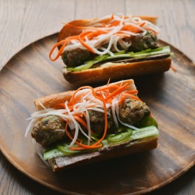 My Version of Bánh Mì - Recipe photo by theroamingkitchen