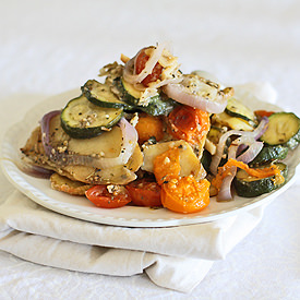 Summer Vegetable Gratin - Recipe photo by vanillasplash