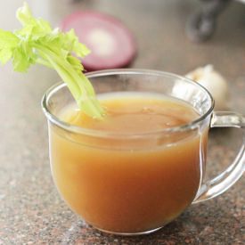 Slow Cooker Chicken Broth - Recipe photo by ThePinningMama