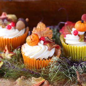 Pumpkin Cupcakes - Recipe photo by madameedith