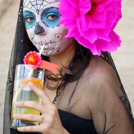 Marigold Muerte Cocktail - Recipe photo by tikkido