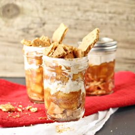 Ice Box Apple Pie Jars - Recipe photo by Kleinworth &amp; Co