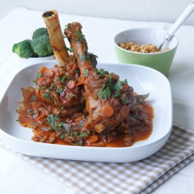Lamb Shank - Recipe photo by myfoodpassion
