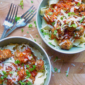 Sausage Meatballs in Tomato Sauce - Recipe photo by Abbes Cooking Antics