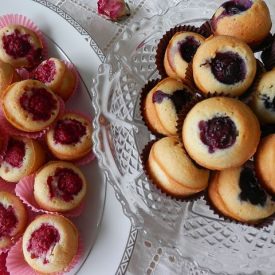 Berry Financiers - Recipe photo by moonshine and lemon
