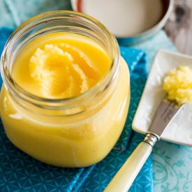 Homemade Organic Ghee - Recipe photo by The Healthy Foodie