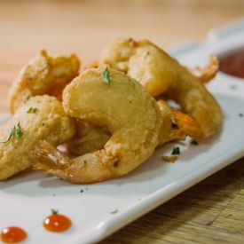 Camaron Rebosado (Overflow Shrimp) - Recipe photo by fatboyeats