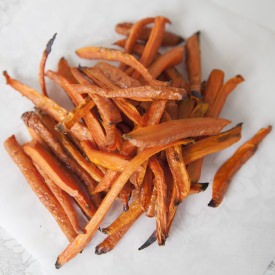 Sea Salted Carrot Fries - Recipe photo by Country Spoon
