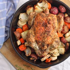The Perfect Roasted Chicken - Recipe photo by thegreatist