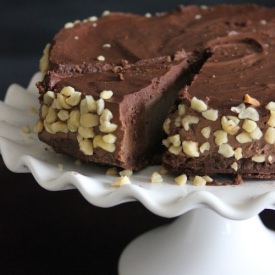 Gianduja Chocolate Mousse Cake - Recipe photo by The Cookie Fairy