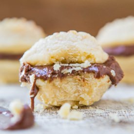 Melting Moments Cookies w/ Nutella - Recipe photo by Averie