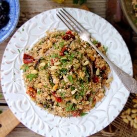 Whole Wheat Couscous Salad - Recipe photo by K.abc