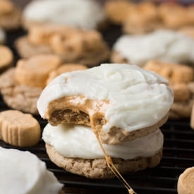 Pumpkin Spice Marshmallow Cookies - Recipe photo by sweetbasil