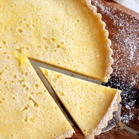 Lemon Tart / Tarte au Citron - Recipe photo by Wicked sweet kitchen
