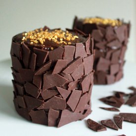 Mini Chocolate Ganache Cake - Recipe photo by oh_sweet_day