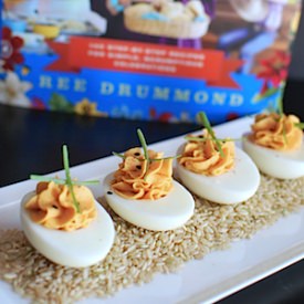 Sriracha Deviled Eggs - Recipe photo by theculinarychronicles