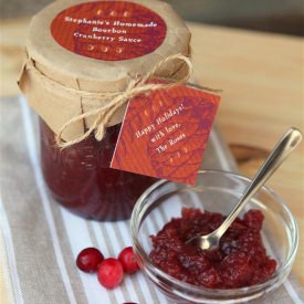 Bourbon Cranberry Sauce - Recipe photo by GardenTherapy
