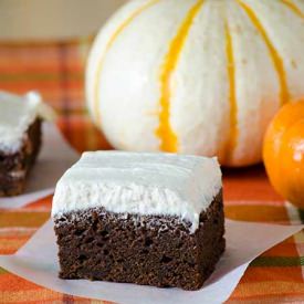 Pumpkin Brownies - Recipe photo by realmomkitchen