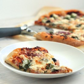 Fall Harvest Supreme Pizza - Recipe photo by lcrowther