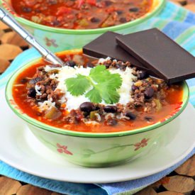 Delectable Chocolate Chili - Recipe photo by manilaspoon