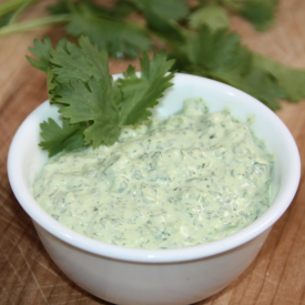 Cilantro Jalapeno Dip - Recipe photo by iSaveA2Z