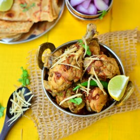 Afghani Kadhai Murg - Recipe photo by cubesnjuliennes