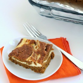 Pumpkin Cream Cheese Bars - Recipe photo by lcrowther