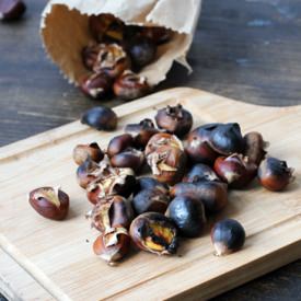 Roasted Chestnuts - Recipe photo by Home Cooking Adventure