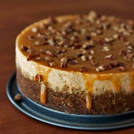 Pumpkin Cheesecake - Recipe photo by PressureCookingToday