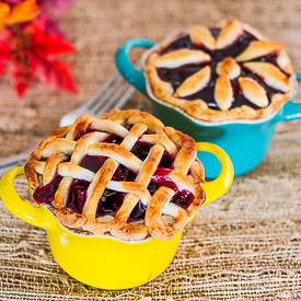 Mini Gluten Free Cherry Pies - Recipe photo by jocooks