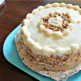 Italian Cream Layer Cake - Recipe photo by wallflourgirl
