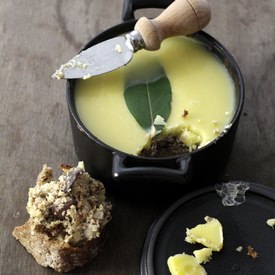 Smoked Tofu & Shitake Terrine - Recipe photo by Food with a View