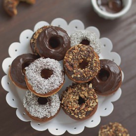 Mini Pumpkin Donuts - Recipe photo by katherine_mor