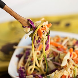 Thai Inspired Raw Zucchini Salad - Recipe photo by Corinanielsen