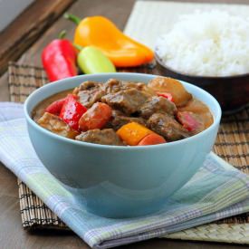 Beef Kaldereta - Recipe photo by manilaspoon